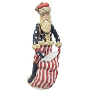 Vintage 1983 Duncan Royale History of Santa Figure Christmas Civil War Americana